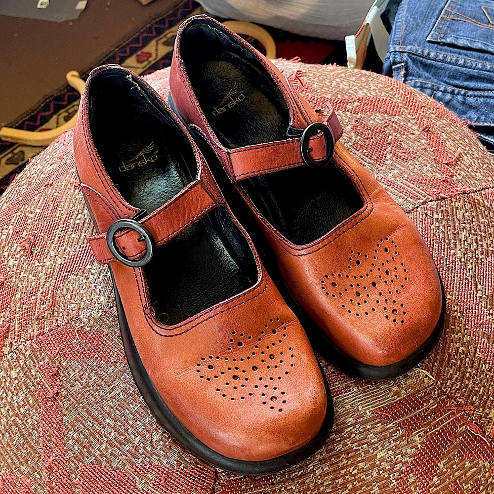 Dansko Women's Platform Shoes in Brown